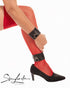 SiaLinda: Armbänder Fußfesseln Serie Soft BDSM Leder schwarz | Bondage Armfesseln - SiaLinda.com